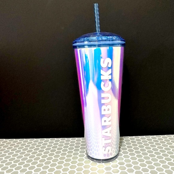 Starbucks Other - New Starbucks 2023 Dichroic Iridescent Dome 24oz Venti Tumbler